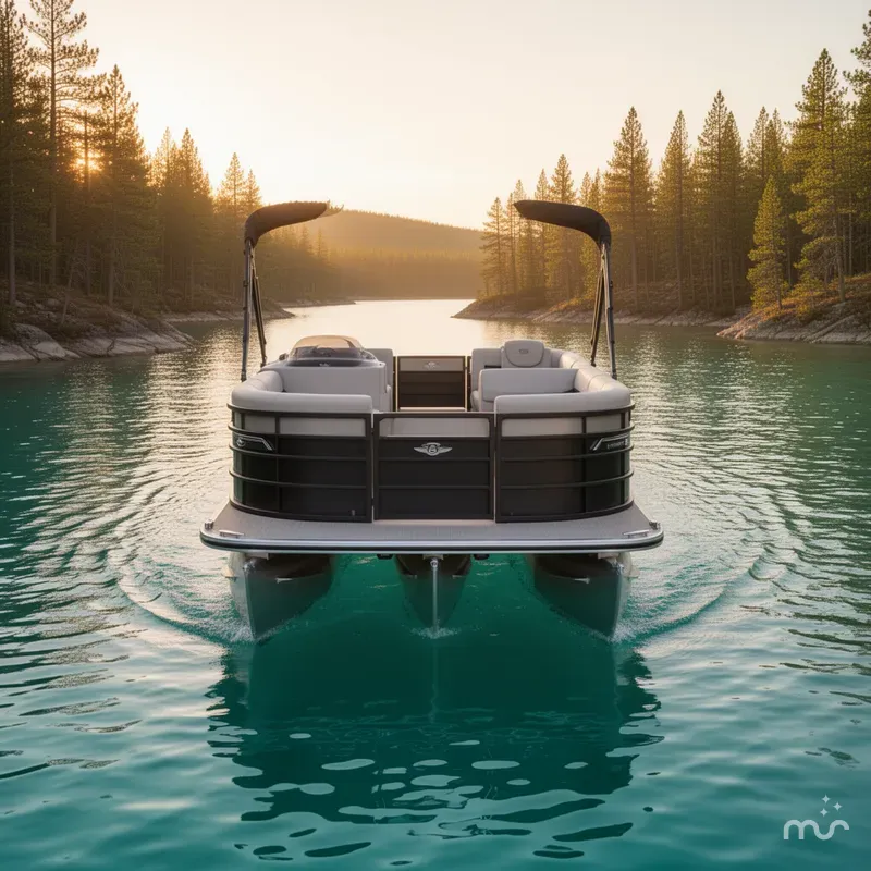 Slide: The Image of Bentley Pontoons Elite 253 Swingback Bench 2026 - 3