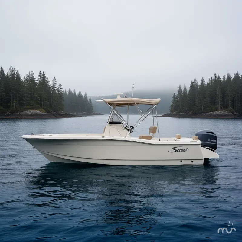 Slide: The Image of Scout 195 Sportfish 2025 - 2