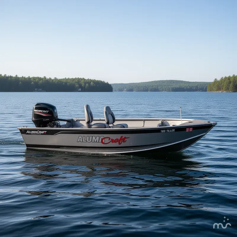 Slide: The Image of Alumacraft Competitor 185 Tiller 2023 - 0