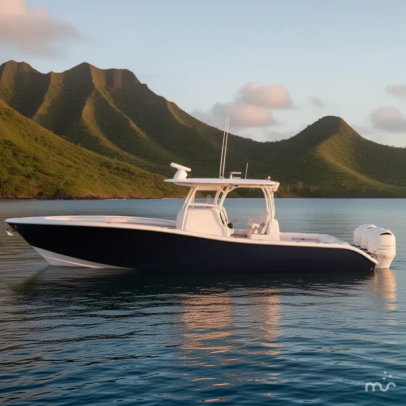Slide: The Image of Yellowfin 36 Offshore 2014 - 2