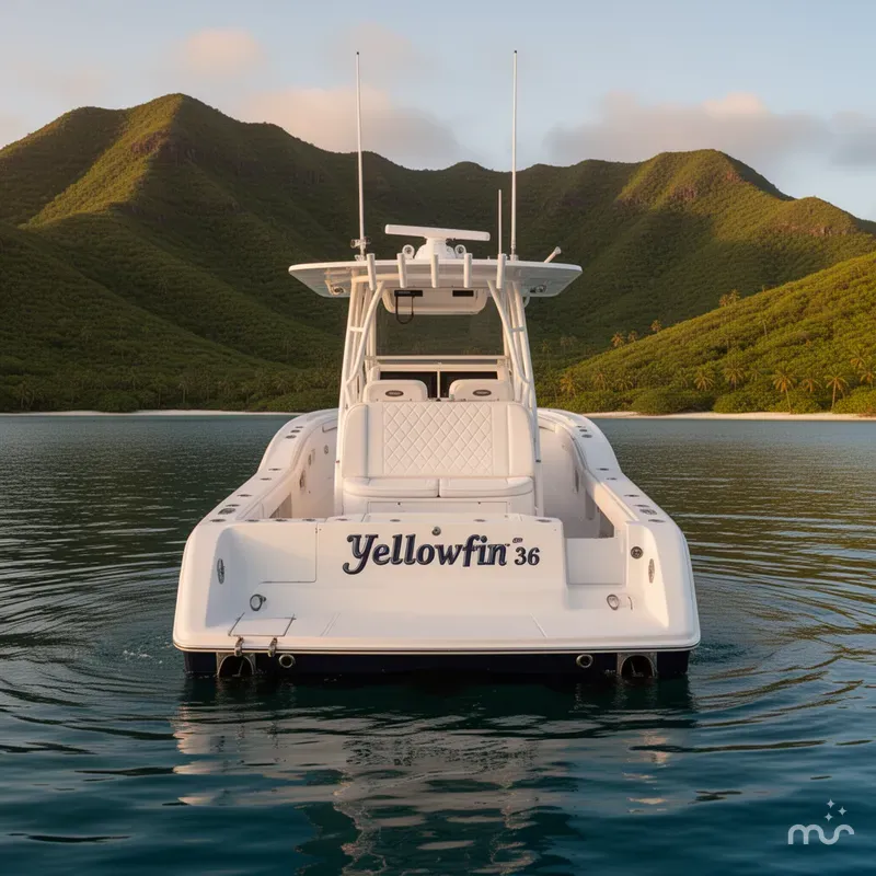 Slide: The Image of Yellowfin 36 Offshore 2014 - 3