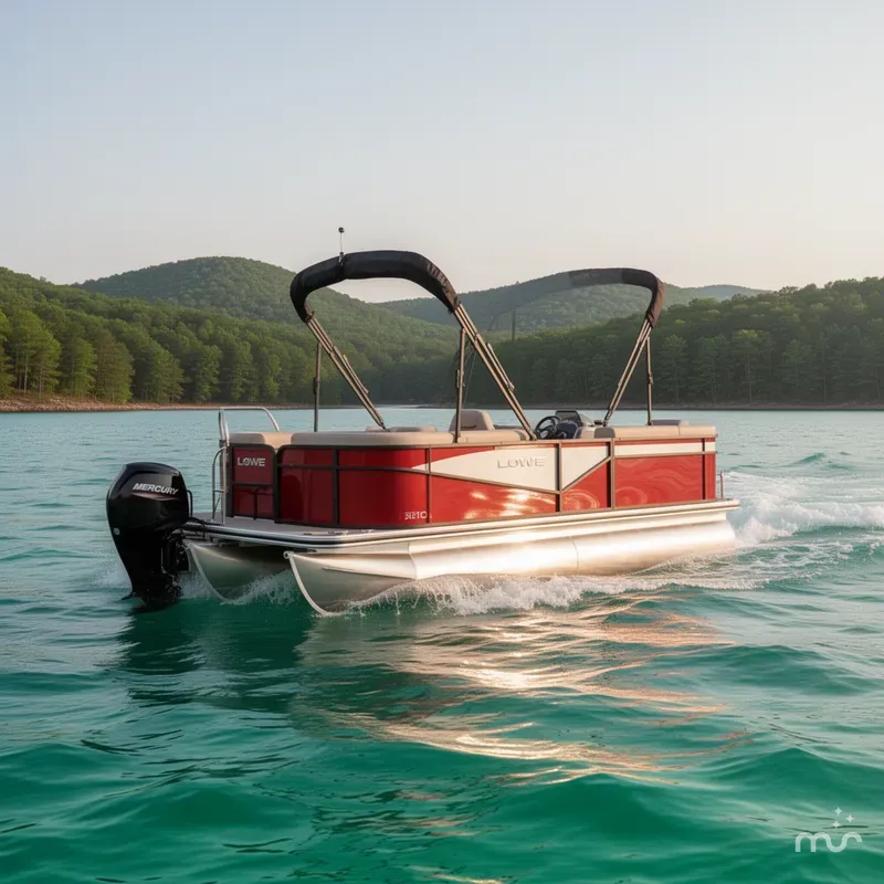 Slide: The Image of Lowe LS L-Shaped 170 W/ 60HP Mercury! 2026 - 2