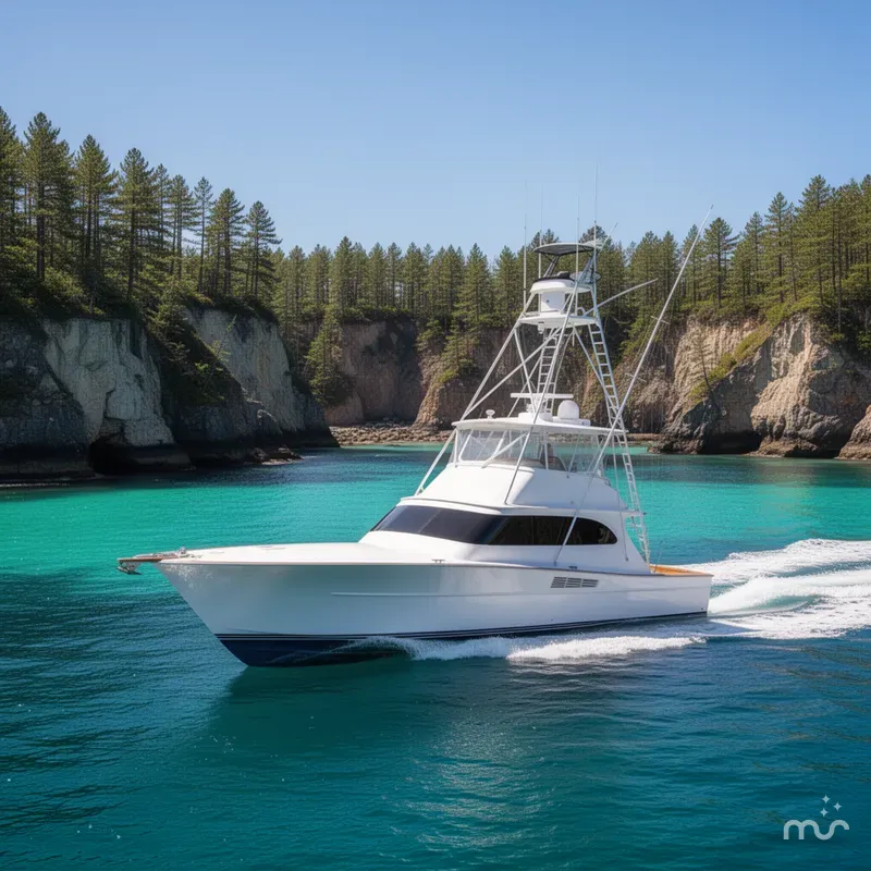 Slide: The Image of Merritt Yachts 58 1997 - 4