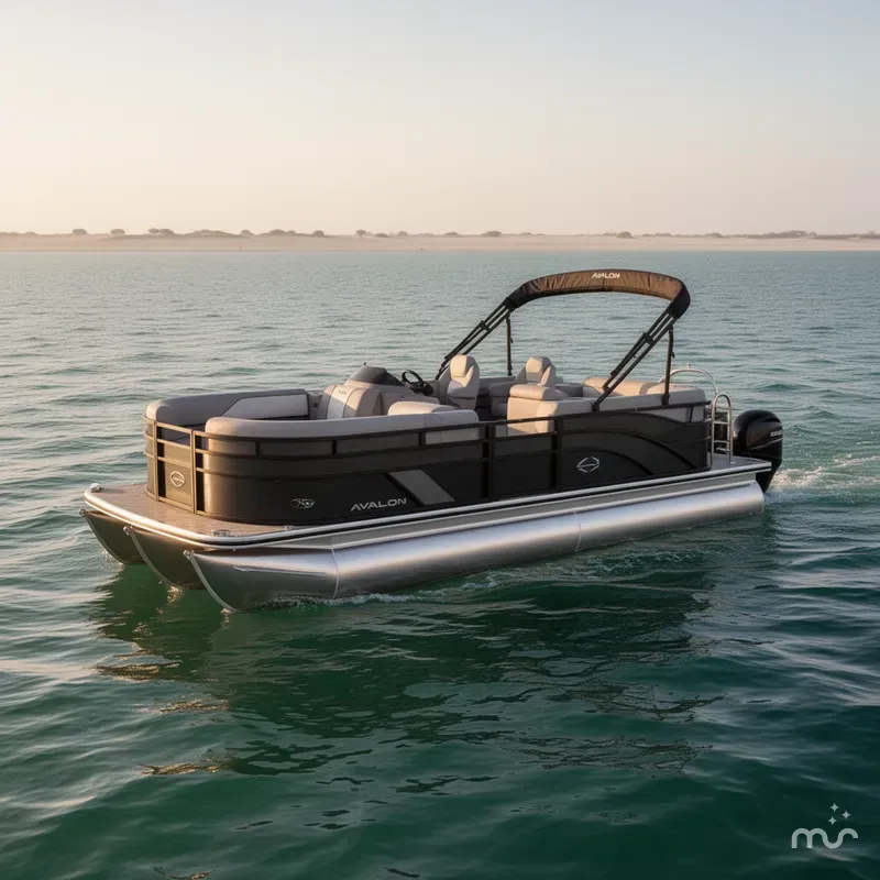 Slide: The Image of Avalon Venture 85 23 REAR BENCH-140HP 2026 - 1