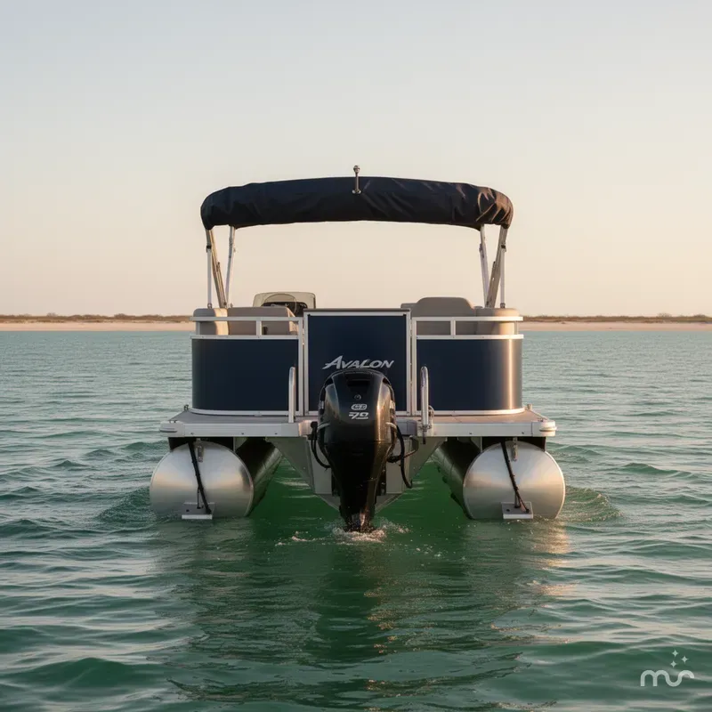 Slide: The Image of Avalon Venture 21 REAR FISH-90HP 2026 - 2