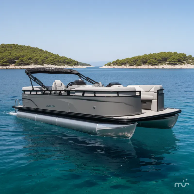 The Image of Avalon Venture 85 23 QUAD LOUNGER-140HP 2026 - 0