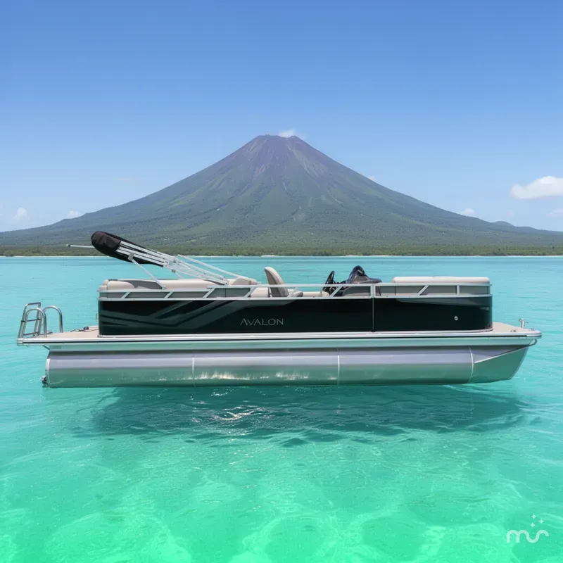 Slide: The Image of Avalon VLS 23 QUAD LOUNGER-140HP 2026 - 2