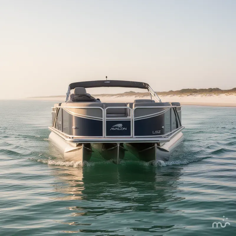 Slide: The Image of Avalon LSZ 25 QUAD LOUNGER-TRITOON 200HP 2026 - 1