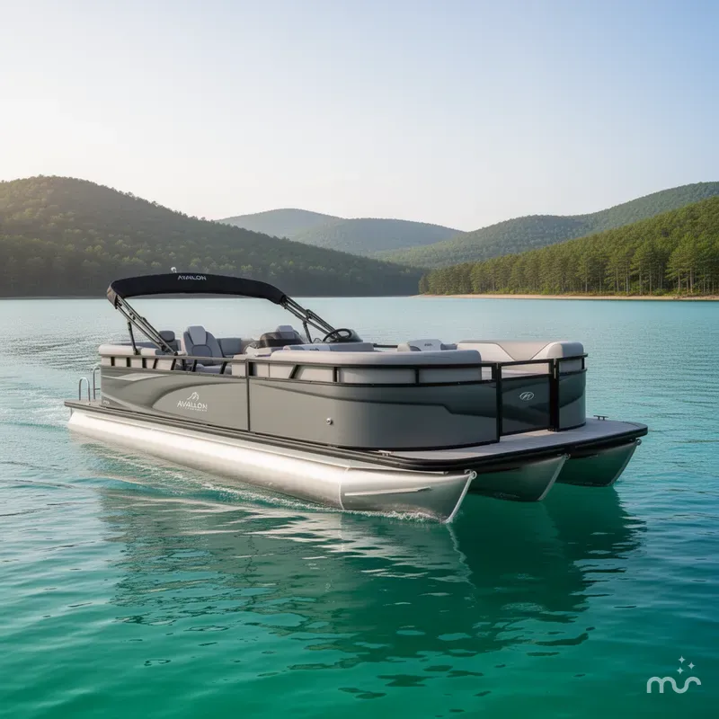 The Image of Avalon Venture 85 23 QUAD LOUNGER-140HP 2026 - 0