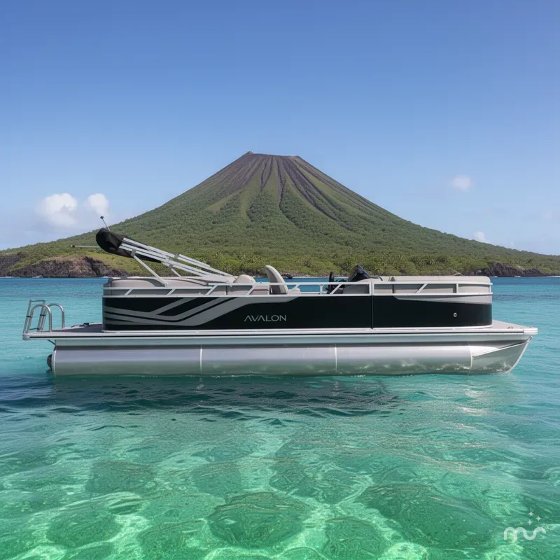 Slide: The Image of Avalon VLS 23 QUAD LOUNGER-140HP 2026 - 2