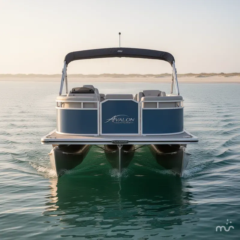 Slide: The Image of Avalon Venture 19 QUAD FISH-90HP 2026 - 2