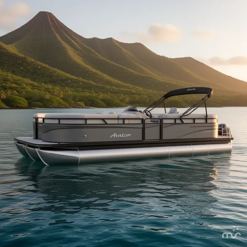 Slide: The Image of Avalon Venture 85 23 QUAD LOUNGER-140HP 2026 - 2