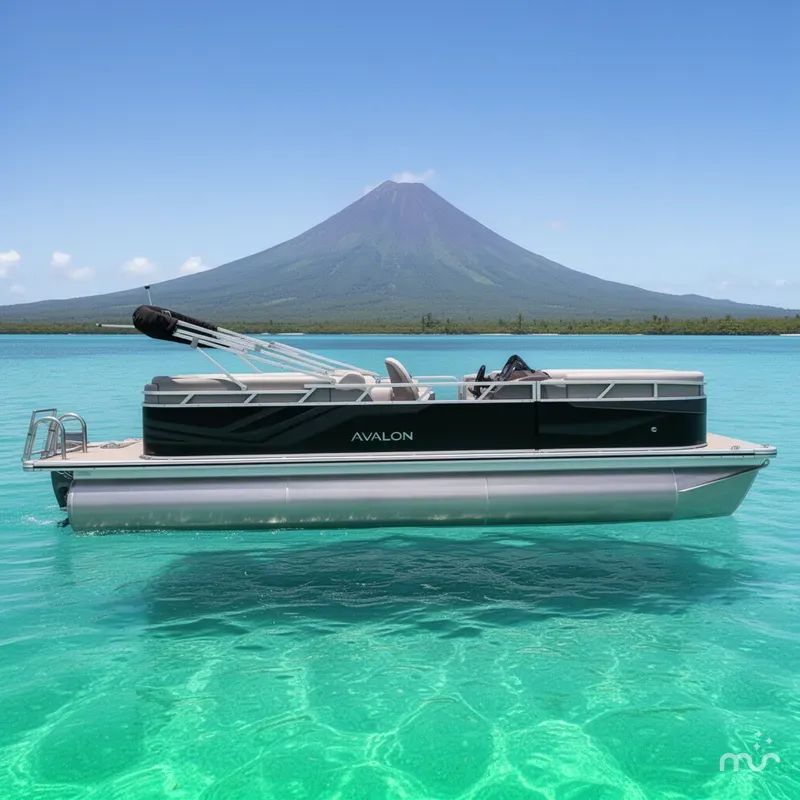 Slide: The Image of Avalon VLS 23 QUAD LOUNGER-140HP 2026 - 2