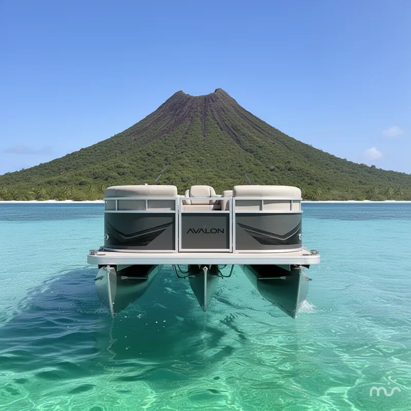 Slide: The Image of Avalon Venture 85 21 CRUISE-115HP 2026 - 1