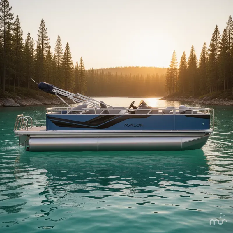 Slide: The Image of Avalon Venture 19 QUAD FISH-90HP 2026 - 2