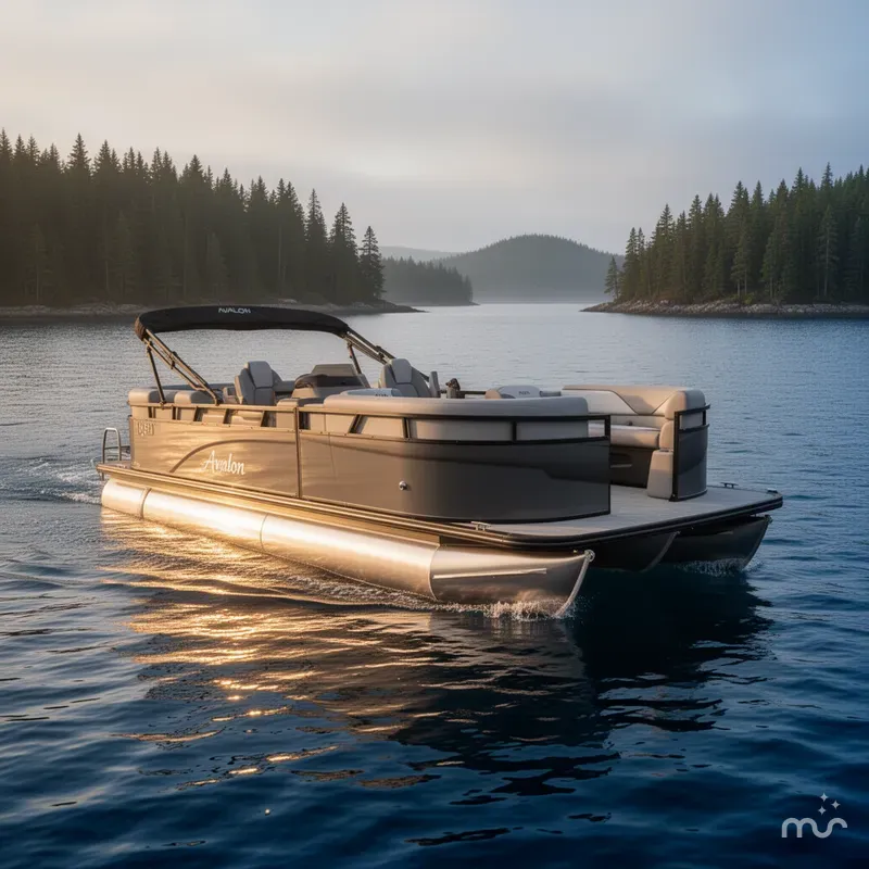 The Image of Avalon Venture 85 23 QUAD LOUNGER-140HP 2026 - 0