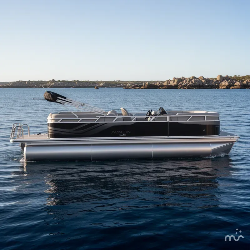 Slide: The Image of Avalon VLS 23 QUAD LOUNGER-140HP 2026 - 2