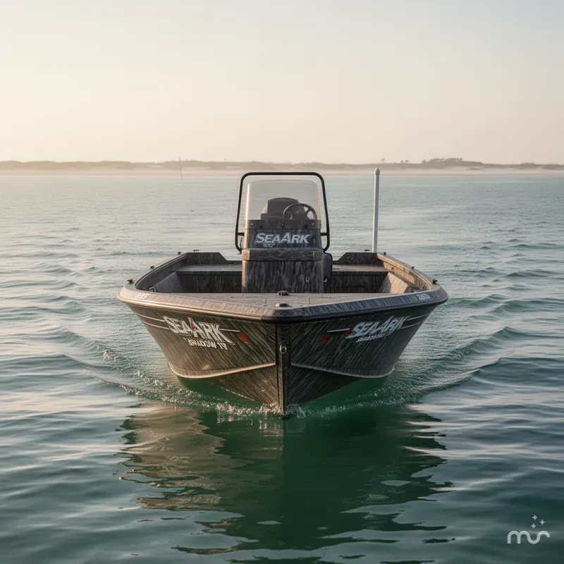Slide: The Image of SeaArk Shadow 19 V Center Console 2026 - 1