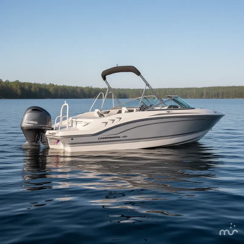 Slide: The Image of Chaparral 21 H2O Ski and Fish OB 2019 - 2