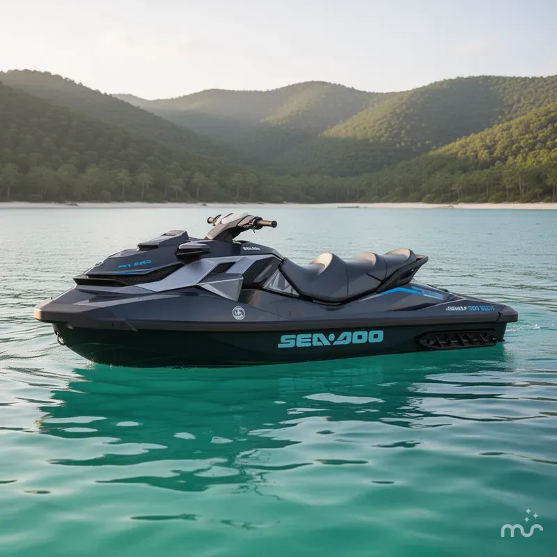 Slide: The Image of Sea-Doo GTX 230 Tech, Audio, iDF, iBR 2026 - 2