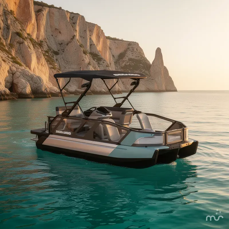 The Image of Sea-Doo Switch Sport™ 18 - 300 Hp - Tech Galvanized 2026 - 0