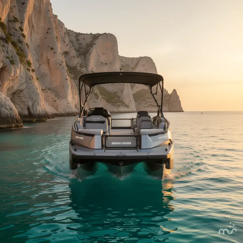Slide: The Image of Sea-Doo Switch Sport™ 18 - 300 Hp - Tech Galvanized 2026 - 1