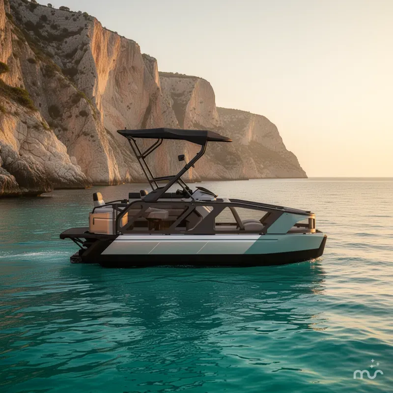 Slide: The Image of Sea-Doo Switch Sport™ 18 - 300 Hp - Tech Galvanized 2026 - 2