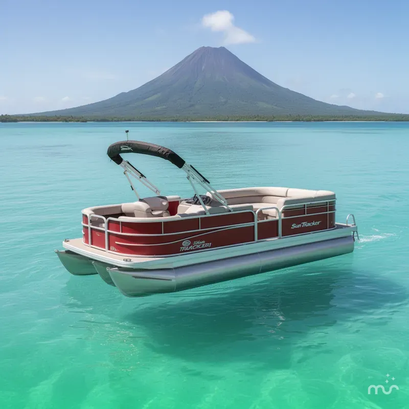 The Image of Sun Tracker Party Barge 18 DLX 2026 - 0