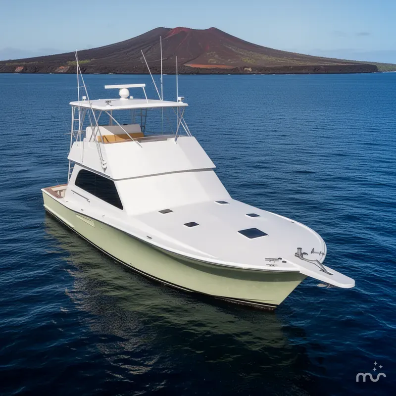 Slide: The Image of Viking 53 Convertible 1990 - 2