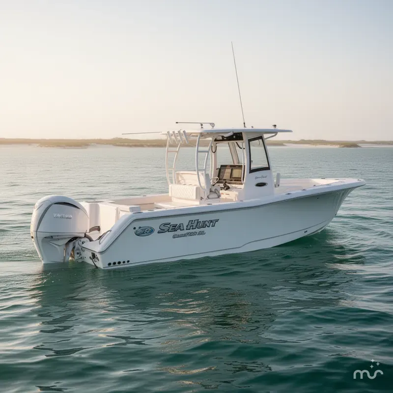 Slide: The Image of Sea Hunt Gamefish 28 Coffin Box 2026 - 0