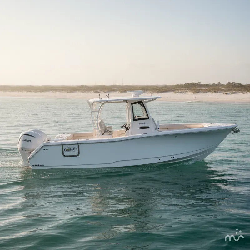 Slide: The Image of Sea Hunt Gamefish 28 Coffin Box 2026 - 0