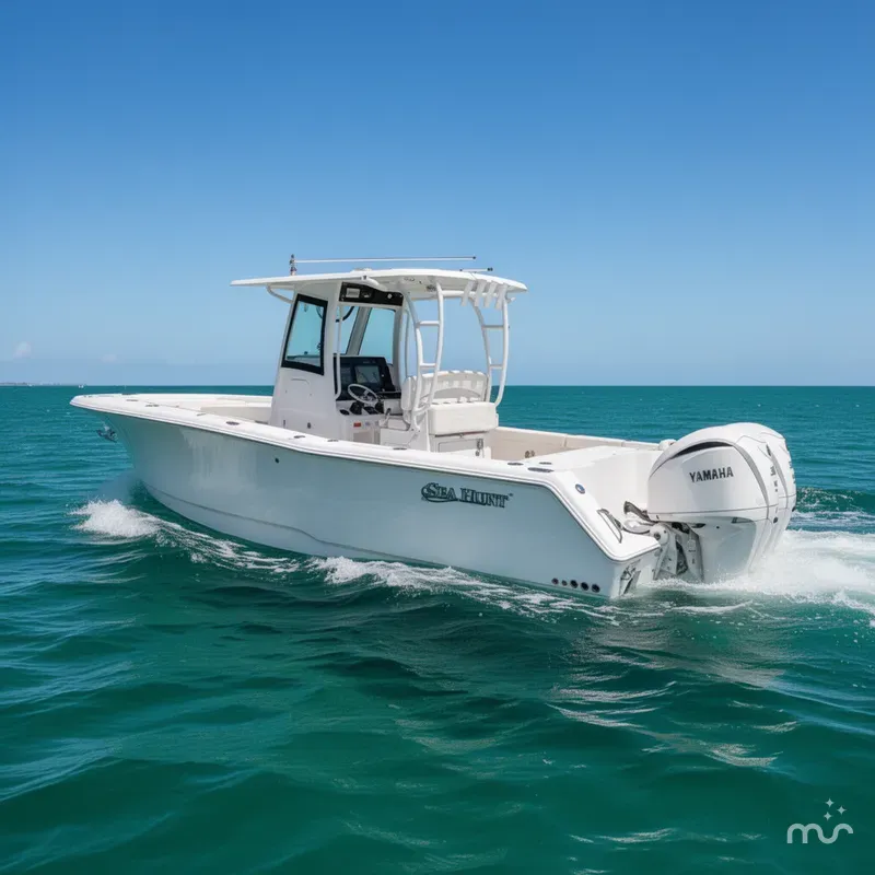 Slide: The Image of Sea Hunt Gamefish 28 Coffin Box 2026 - 2