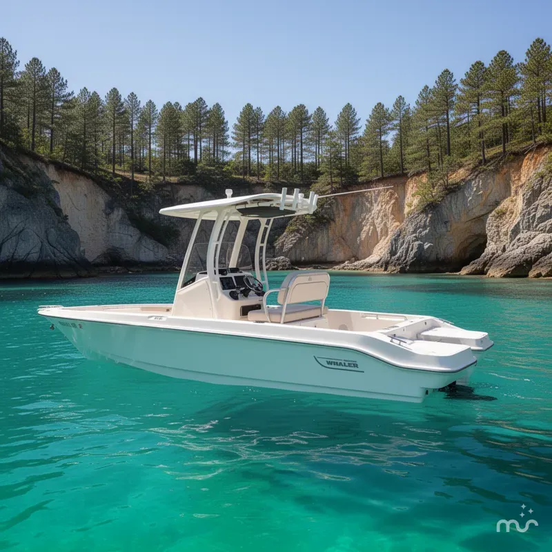 Slide: The Image of Boston Whaler 220 Dauntless 2024 - 2