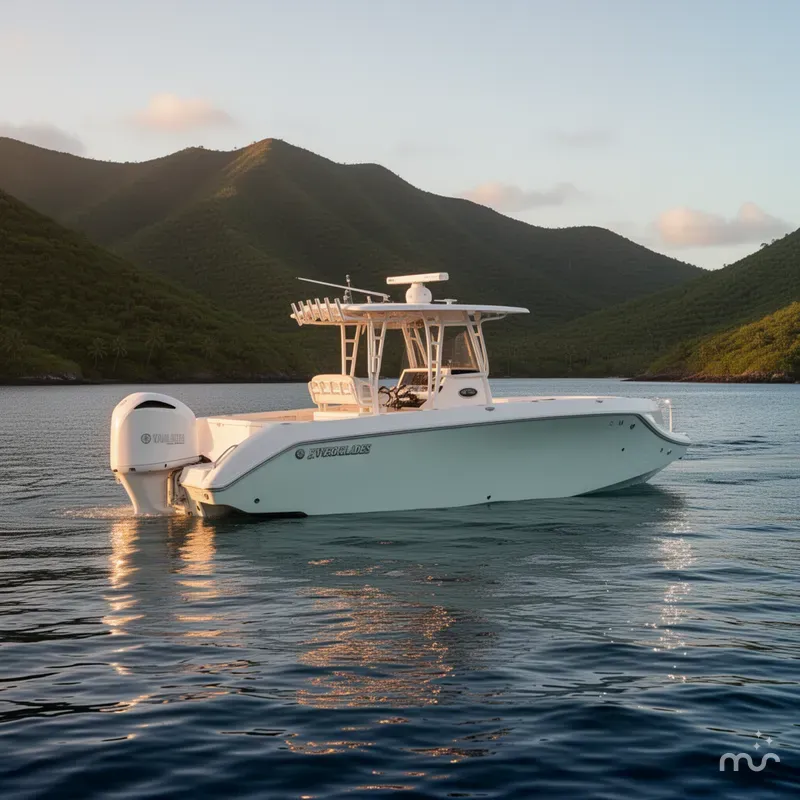 Slide: The Image of Everglades 335 Center Console 2018 - 2
