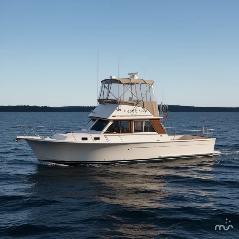 Slide: The Image of Egg Harbor Convertible 37 1987 - 2