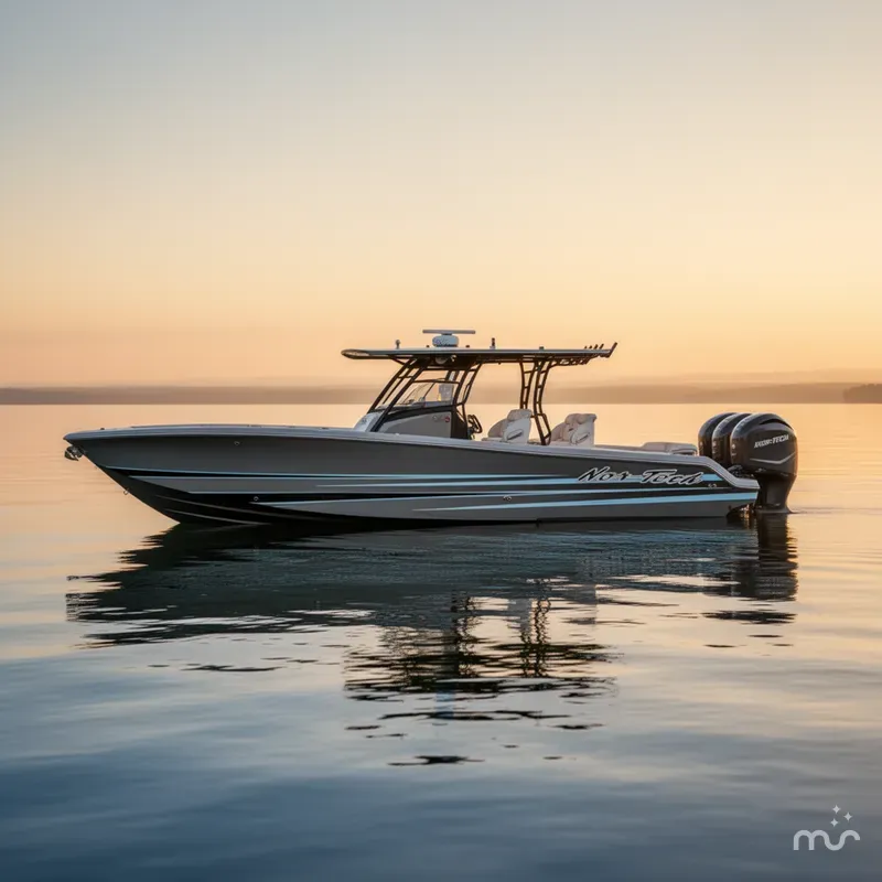 Slide: The Image of Nor-Tech 390 Sport Center Console 2023 - 0