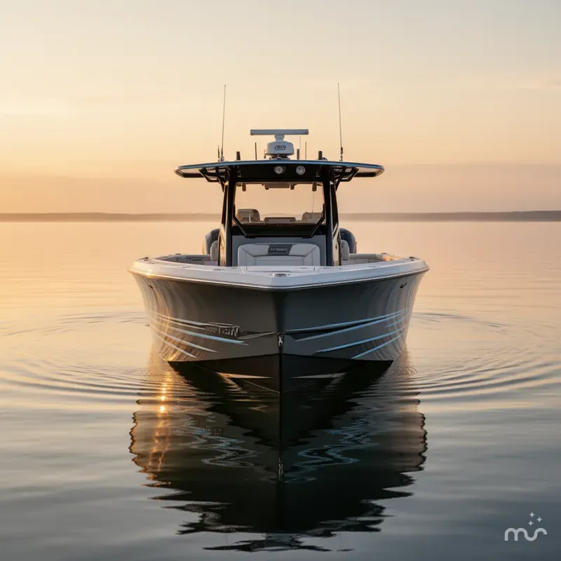 Slide: The Image of Nor-Tech 390 Sport Center Console 2023 - 1