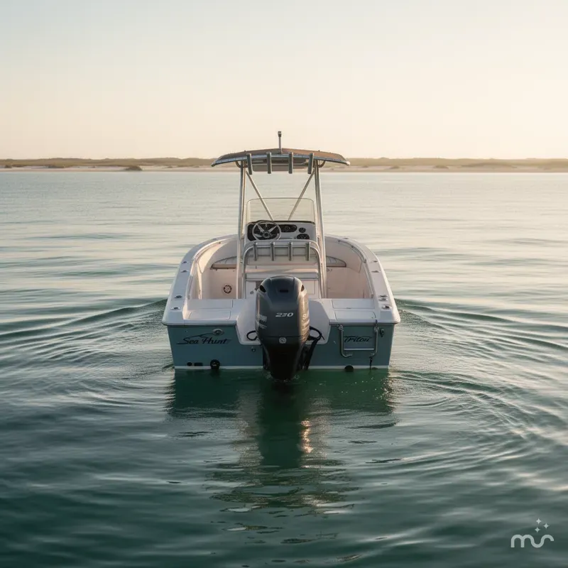 Slide: The Image of Sea Hunt Triton 220 2014 - 2