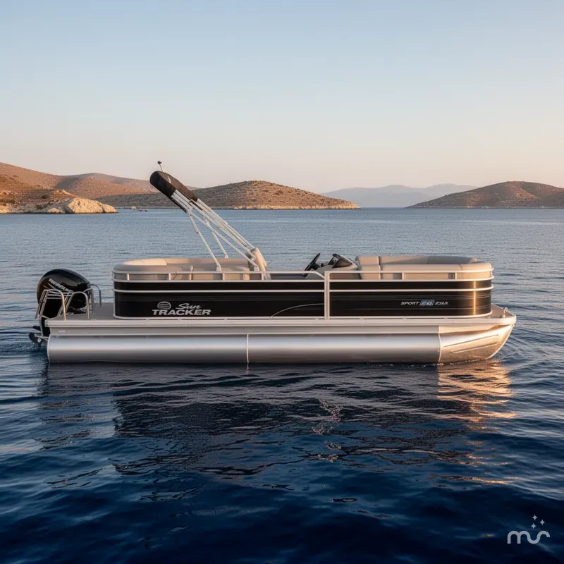 Slide: The Image of Sun Tracker SportFish 22 DLX 2026 - 2