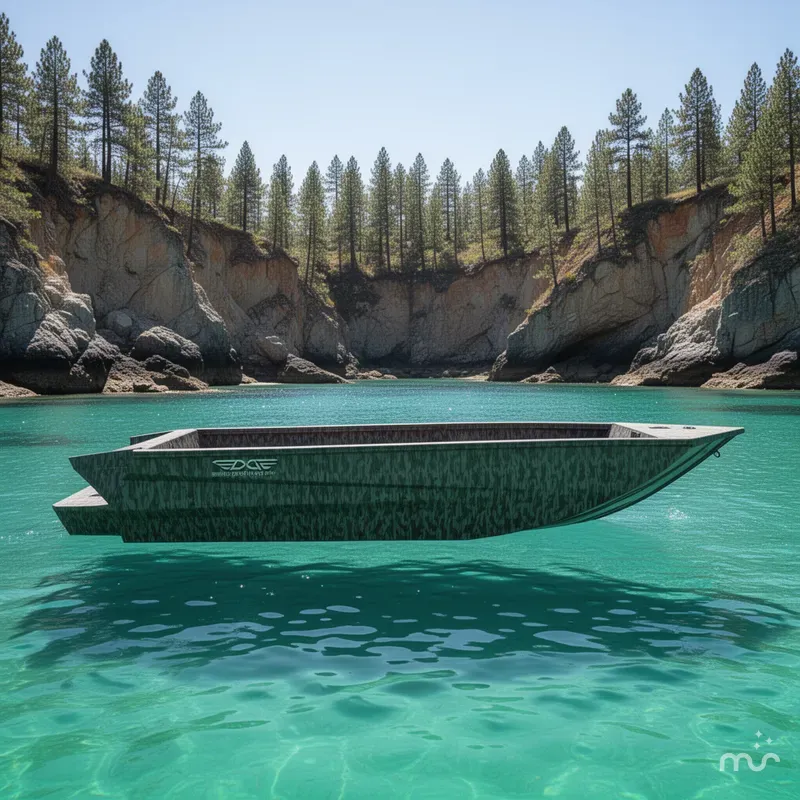Slide: The Image of Edge Boats Sportsman 553DB 2026 - 2