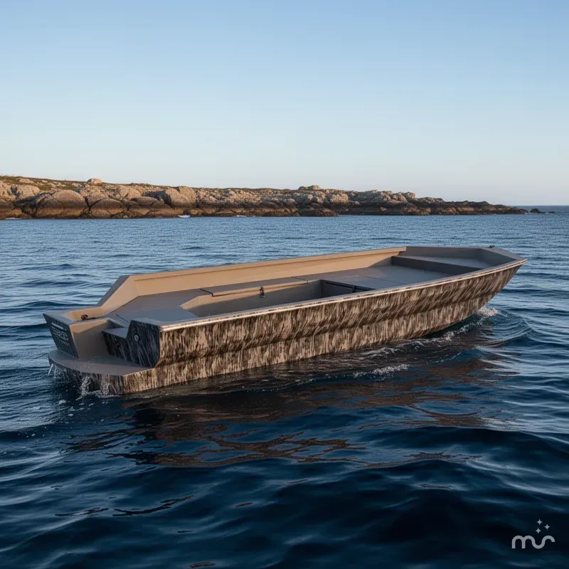 Slide: The Image of Reaper Boats 756 Step Transom 2026 - 2