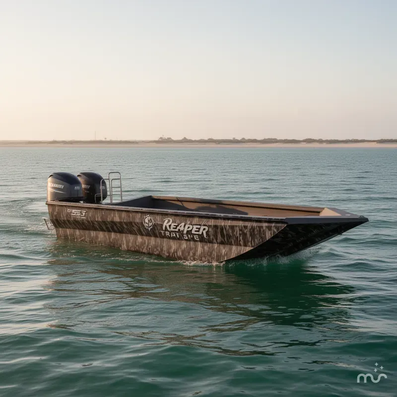 Slide: The Image of Reaper Boats 553 STEP TRANSOM 2026 - 0