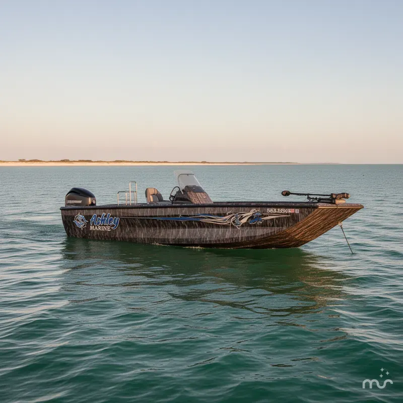 Slide: The Image of Reaper Boats 553 STEP TRANSOM 2026 - 2