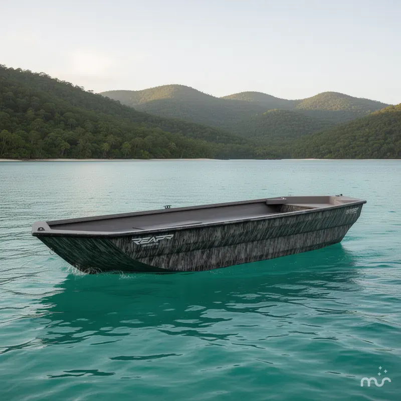 Slide: The Image of Reaper Boats 756 Step Transom 2026 - 2