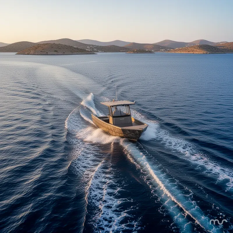 Slide: The Image of Reaper Boats 756 Step Transom 2026 - 2