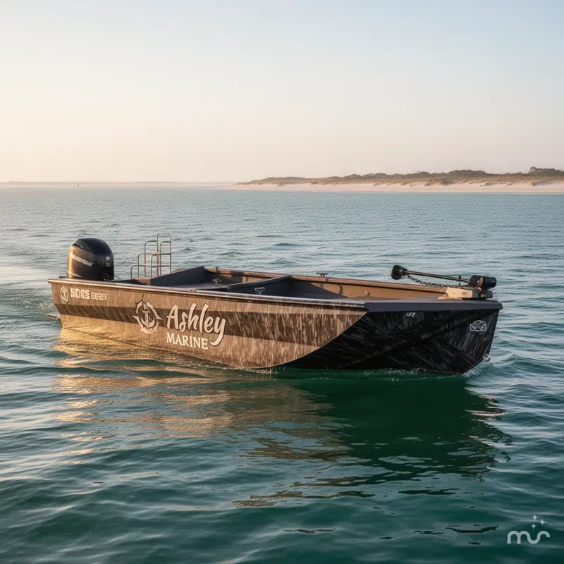 Slide: The Image of Reaper Boats 553 STEP TRANSOM 2026 - 2