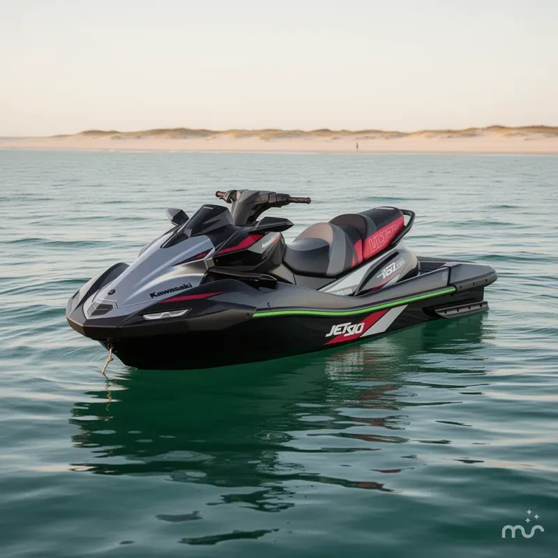 Slide: The Image of Kawasaki Jet Ski Ultra 160 2026 - 2