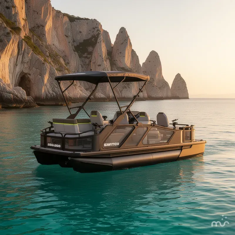 Slide: The Image of Sea-Doo SWITCH 21 FISH 230 HP 2026 - 2