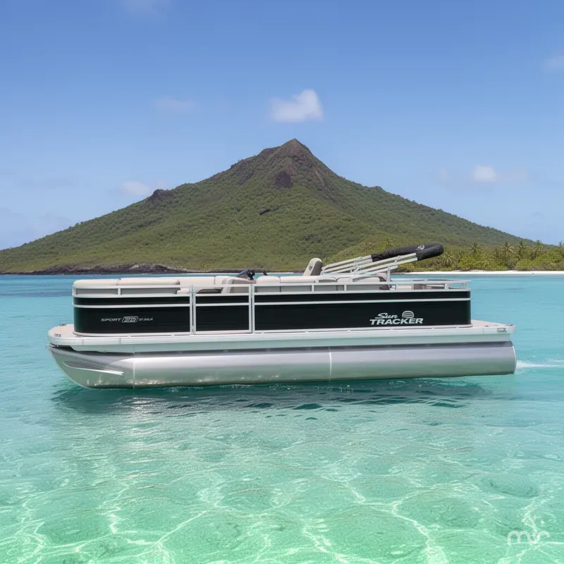 Slide: The Image of Sun Tracker SportFish 22 DLX 2026 - 2