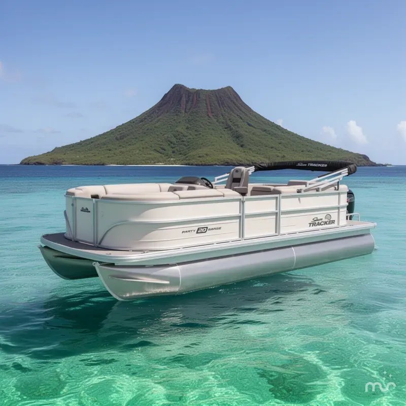 The Image of Sun Tracker Party Barge 20 DLX 2026 - 0